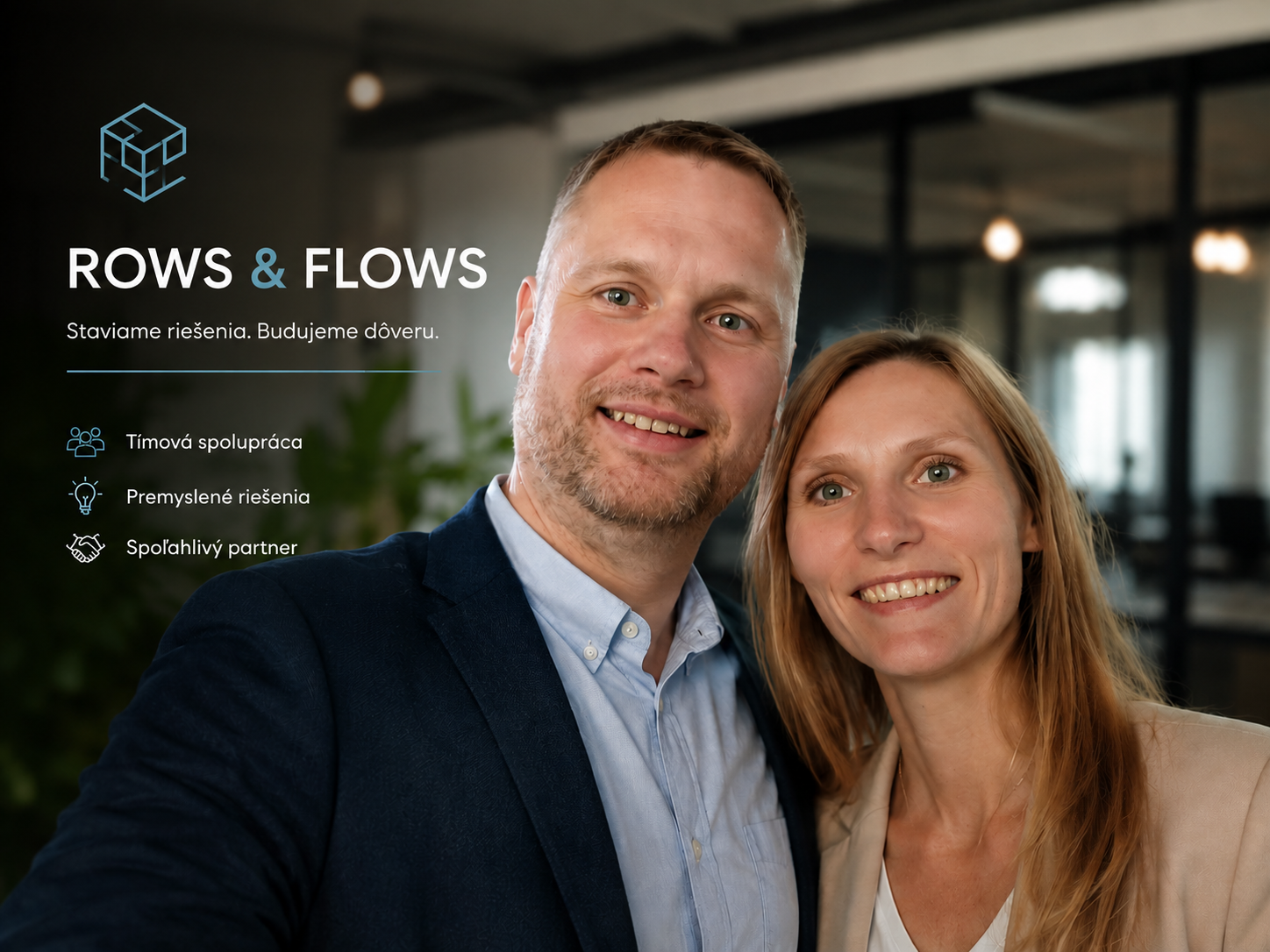 Jozef Bubliak a Valentyna Reznichenko z Rows & Flows
