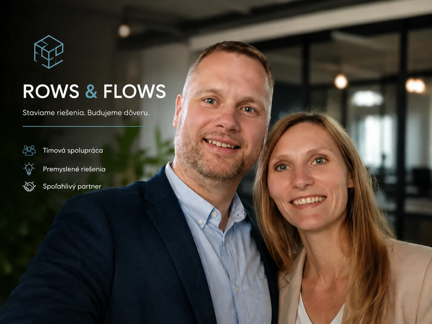 Jozef Bubliak a Valentyna Reznichenko z Rows & Flows